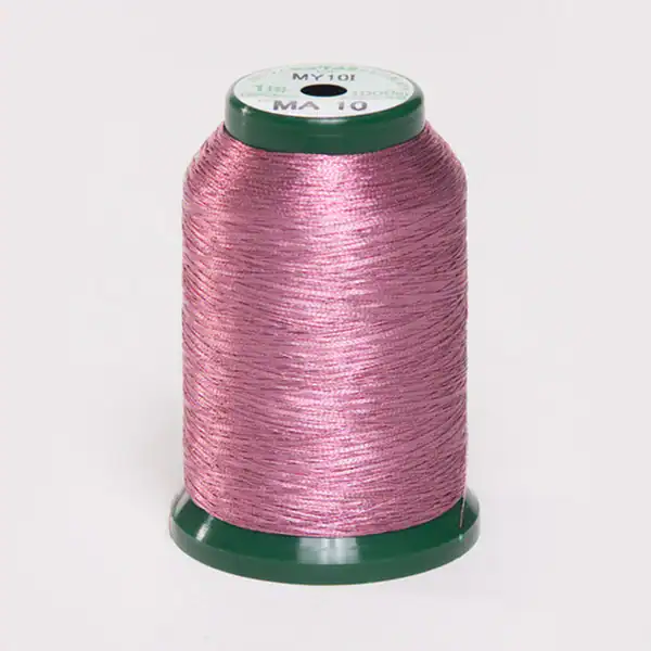 KingStar Metallic Embroidery Thread – Carnation Pink MA10 KingStar Metallic Embroidery Thread – Carnation Pink MA10