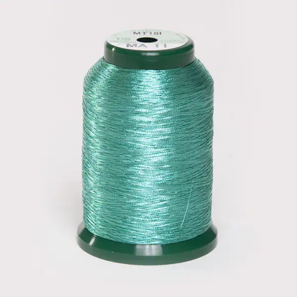 KingStar Metallic Embroidery Thread – Aqua MA11
