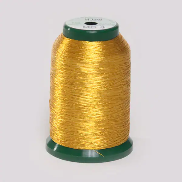KingStar® Metallic Embroidery Thread – Gold MG3 KingStar® Metallic Embroidery Thread – Gold MG3