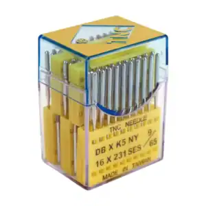 Sharp Point Chrome Needles – DBxK5 Triumph  Pack of 100 | For Commercial Embroidery Machines
