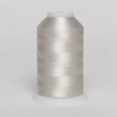 Exquisite 101 Light Silver Polyester Embroidery Thread – 5000M Cone