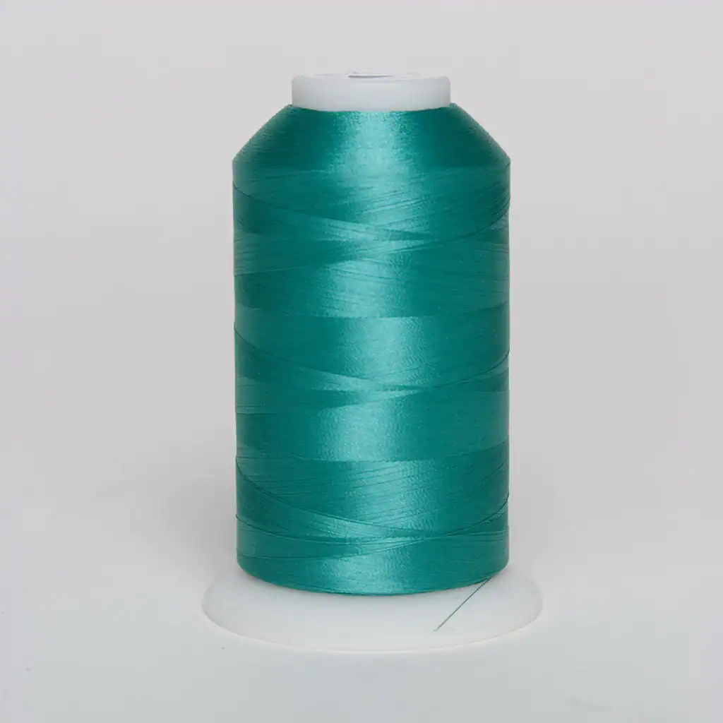 Exquisite 109 Aqua Polyester Embroidery Thread – 5000M Cone