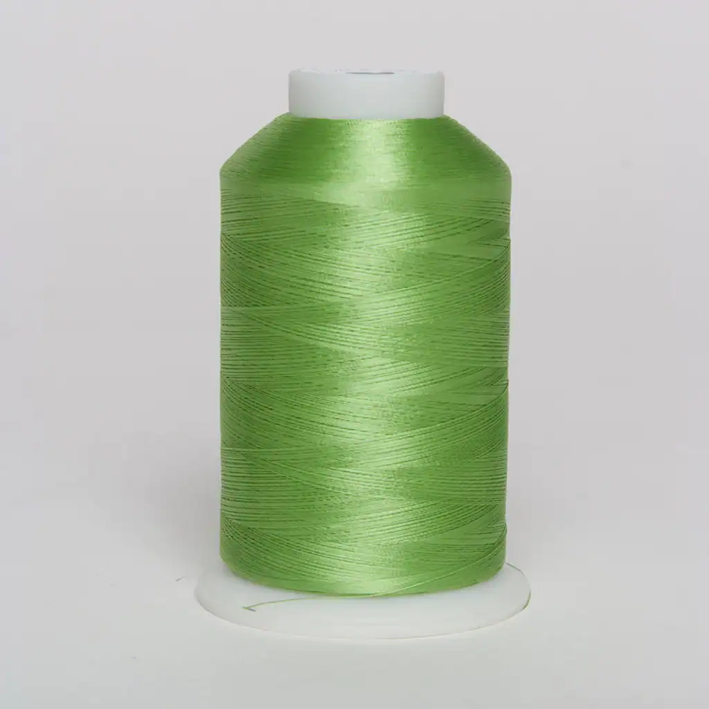 Exquisite 1619 Shy Green Polyester Embroidery Thread – 5000M Cone