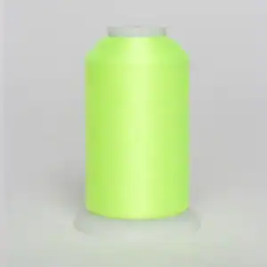 Exquisite 021 Spring Green Polyester Embroidery Thread – 5000M Cone