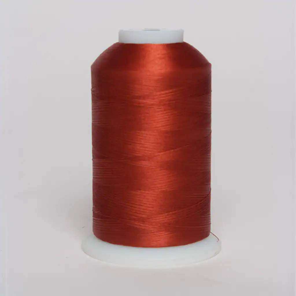 Exquisite Polyester 255 Terra Cotta Embroidery Thread for Professionals