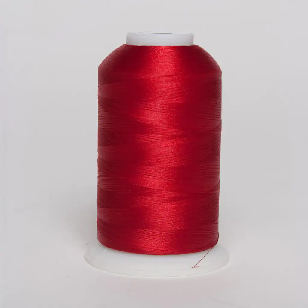 Exquisite 3015 Scarlet Red Polyester Embroidery Thread