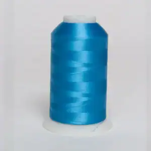 Exquisite 445 Pacific Blue Polyester Embroidery Thread – 5000M Cone