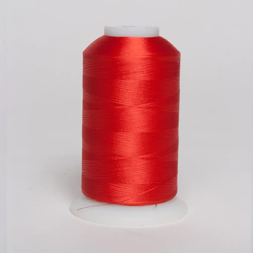 Exquisite 526 Orange Crush Polyester Embroidery Thread – 5000M Cone