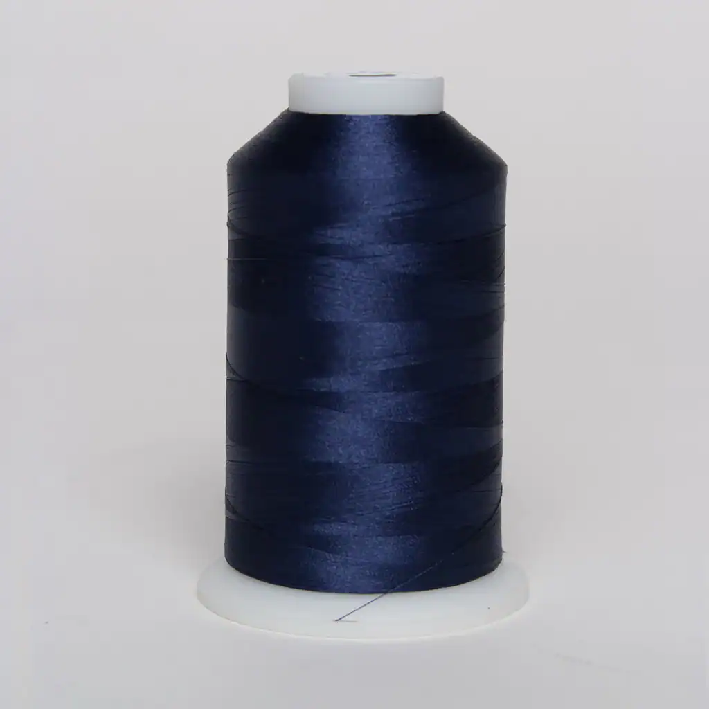 Exquisite 5553 French Navy Polyester Embroidery Thread – 5000M Cone