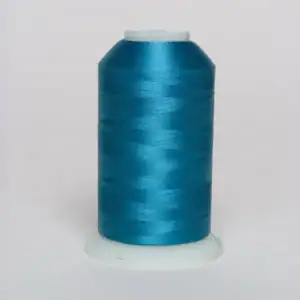 Exquisite Polyester 5555 Surf Blue Embroidery Thread for Professionals