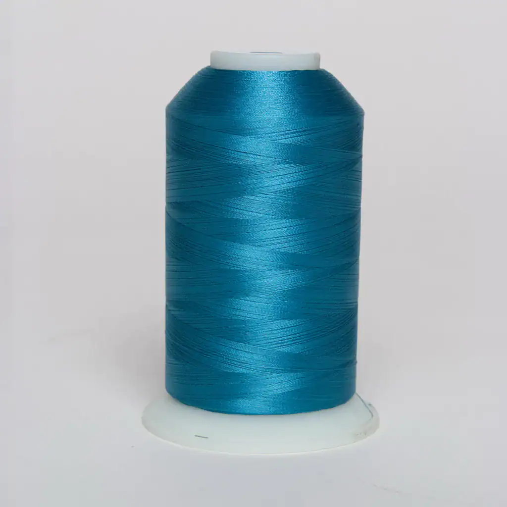 Exquisite Polyester 5555 Surf Blue Embroidery Thread for Professionals