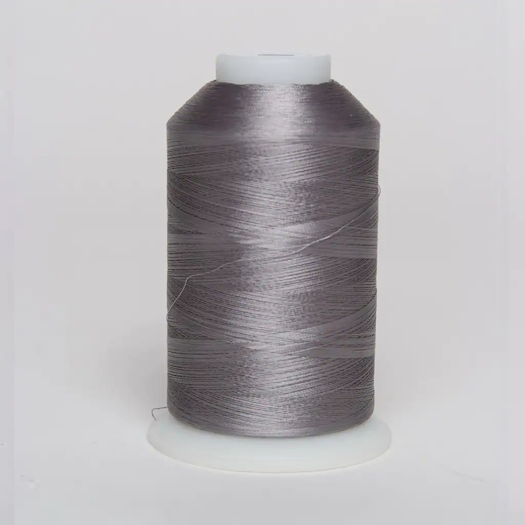 Exquisite 588 Light Gray Polyester Embroidery Thread – 5000M Cone