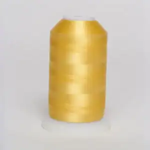 Exquisite Polyester 605 Yellow Rose Embroidery Thread for Professionals