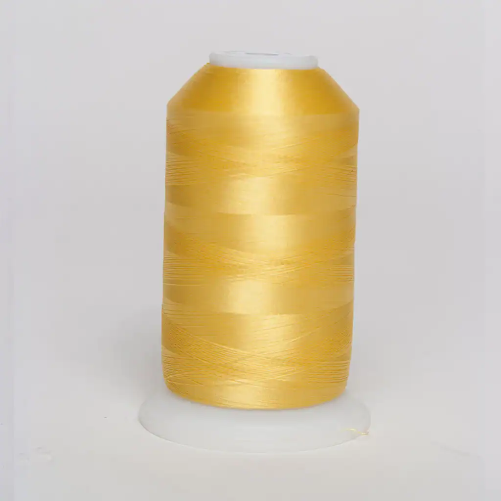 Exquisite Polyester 605 Yellow Rose Embroidery Thread for Professionals