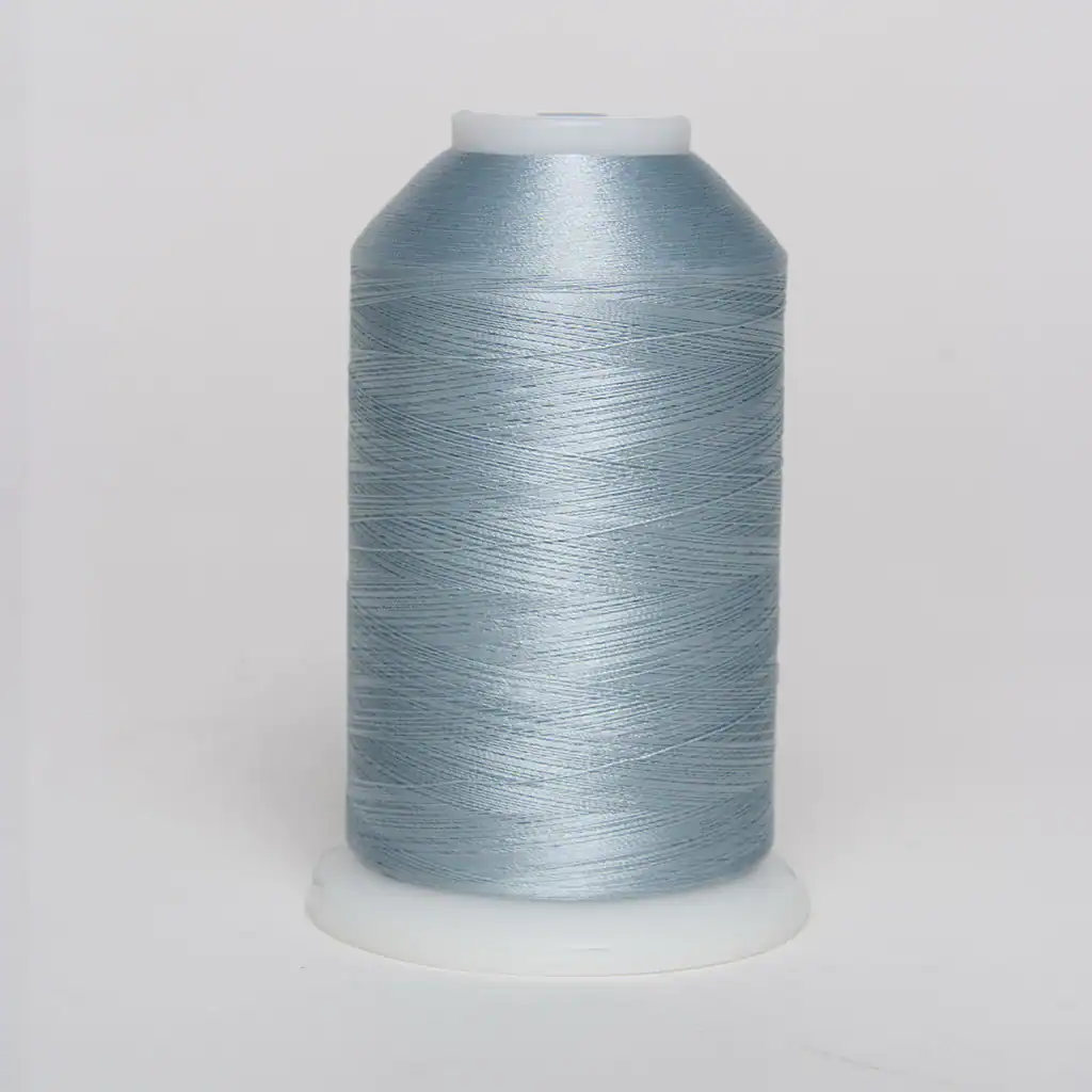 Exquisite Polyester 6137 Baby Blue Embroidery Thread for Professionals