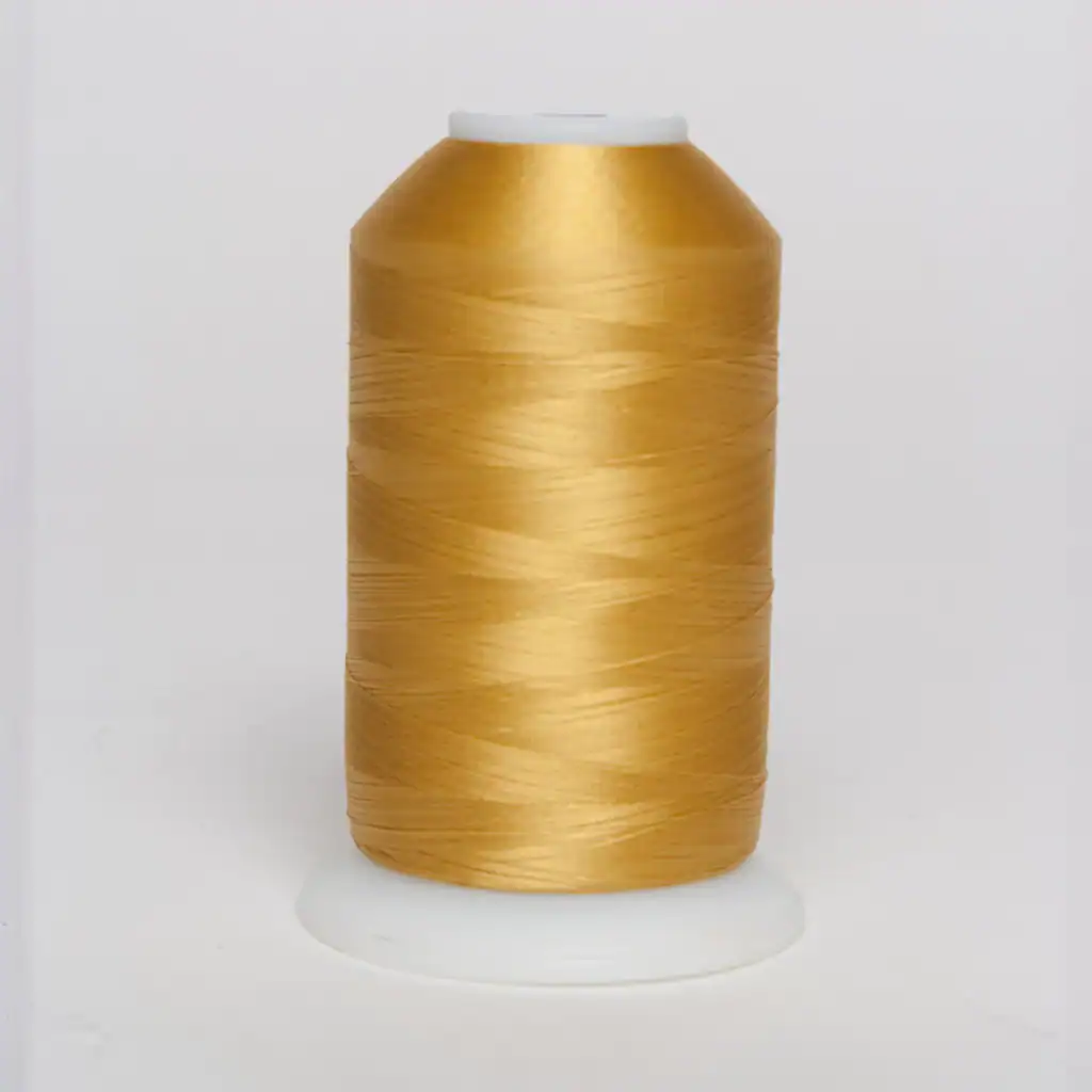 Exquisite 616 Harvest Gold Polyester Embroidery Thread – 5000M Cone Exquisite 616 Harvest Gold Polyester Embroidery Thread – 5000M Cone