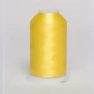 Exquisite 633 Yellow Polyester Embroidery Thread – 5000M Cone