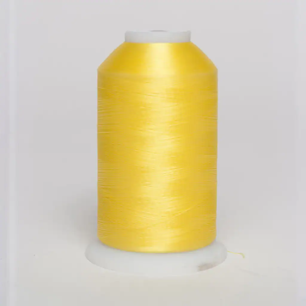 Exquisite 633 Yellow Polyester Embroidery Thread – 5000M Cone
