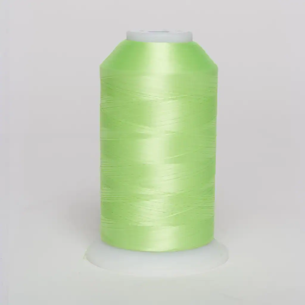 Exquisite Polyester 985 Green Apple Embroidery Thread for Professionals