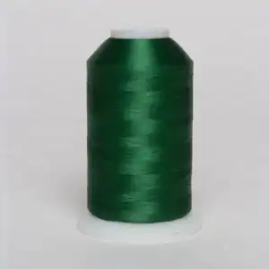Exquisite 992 Jungle Green Polyester Embroidery Thread – 5000M Cone