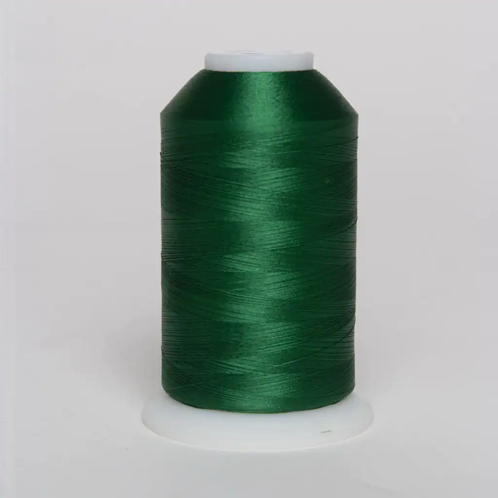 Exquisite 992 Jungle Green Polyester Embroidery Thread – 5000M Cone