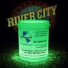 Allureglow Green Green Discharge Logo