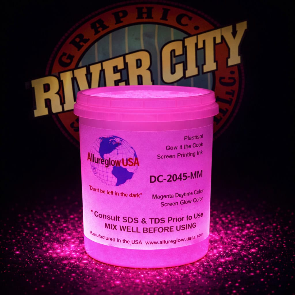 Allureglow Magenta Magenta Discharge Logo