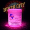 Allureglow Pink Pink Discharge Logo