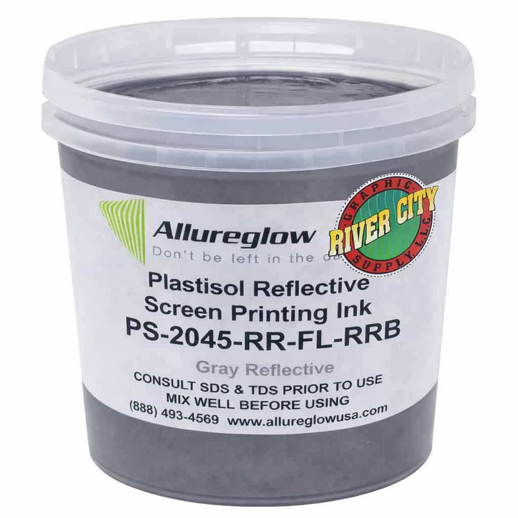 Allureglow Gray Gray Reflective Plastisol