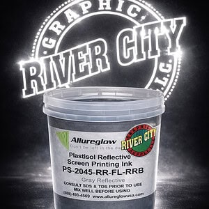 Allureglow Gray Reflective Plastisol