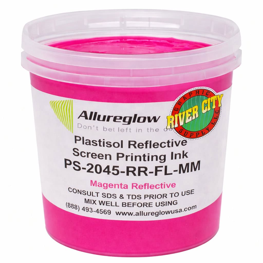 Allureglow Magenta Magenta Reflective Plastisol