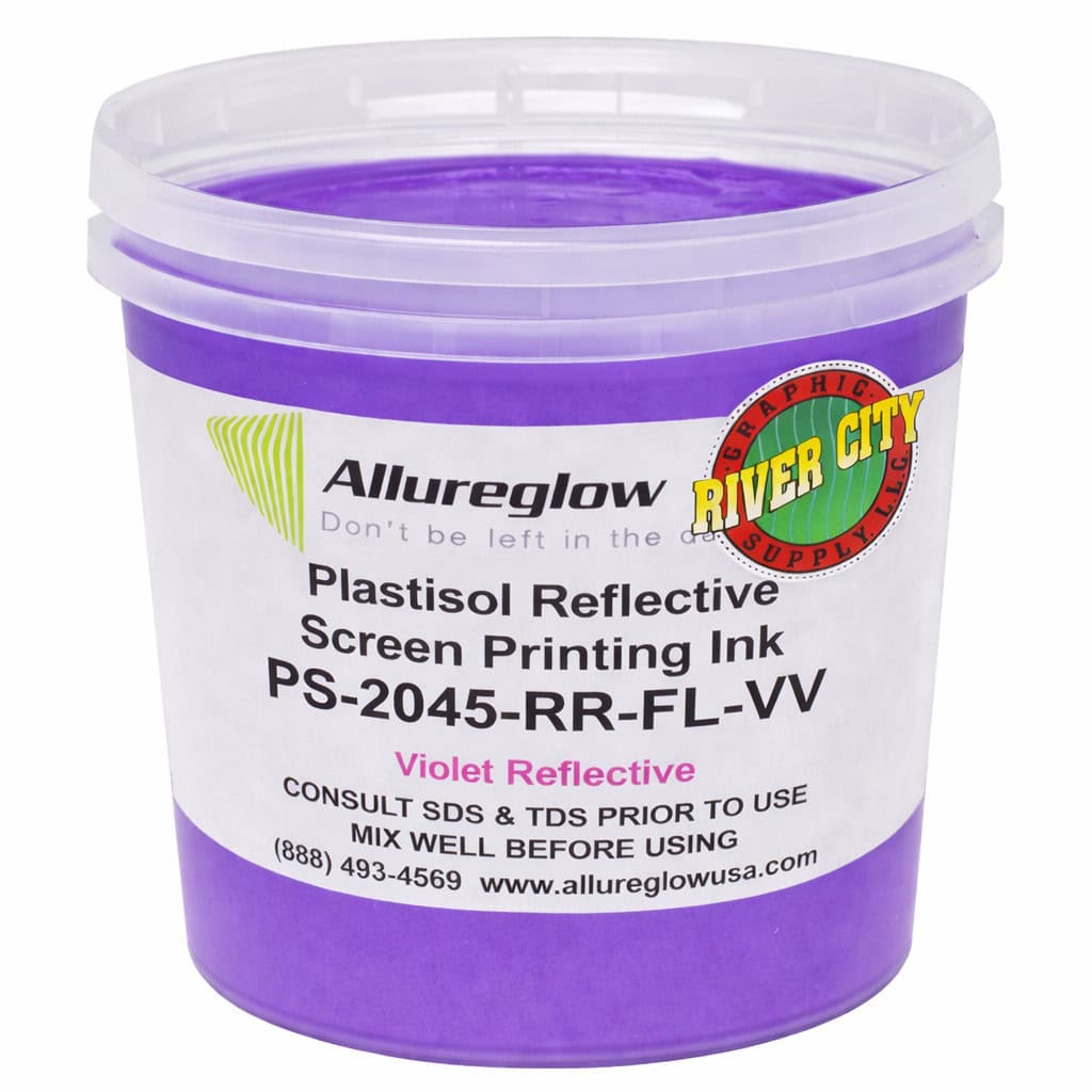 Allureglow Violet Violet Reflective Plastisol