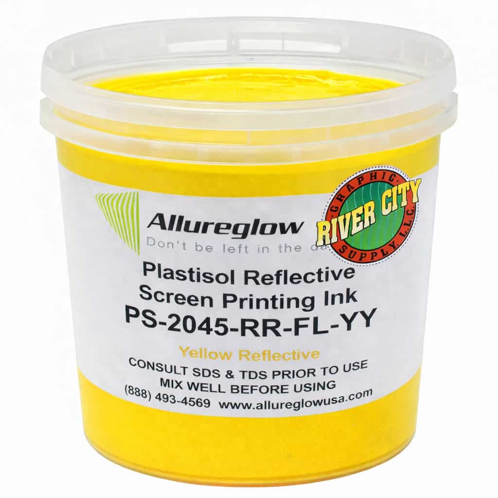 Allureglow Yellow Yellow Reflective Plastisol