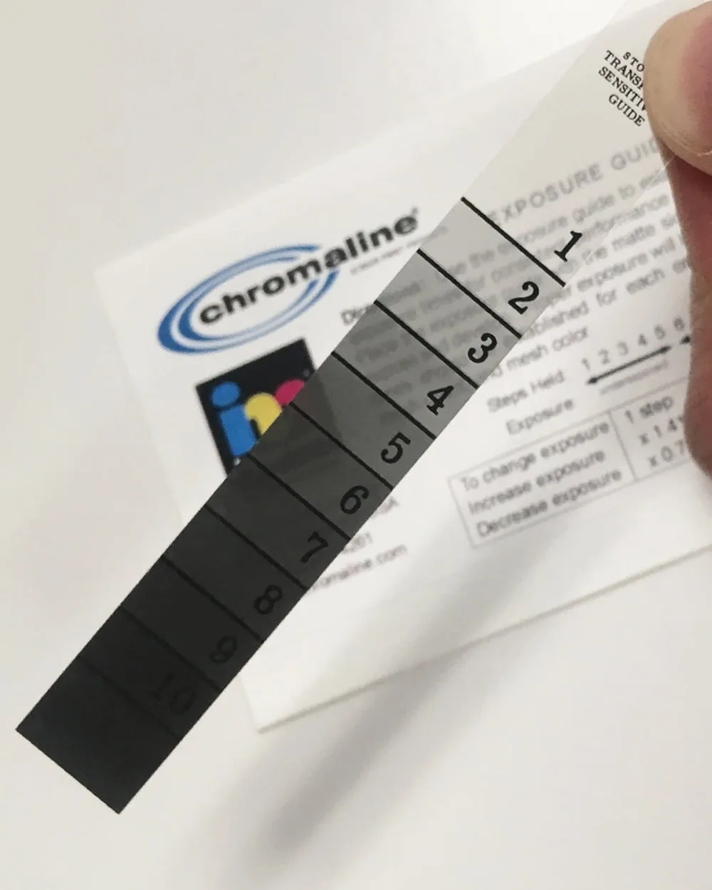 Chromaline 10-Step Exposure Guide