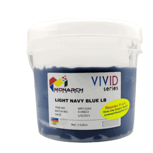 Monarch Vivid LB Plastisol Inks - Light Navy Blue