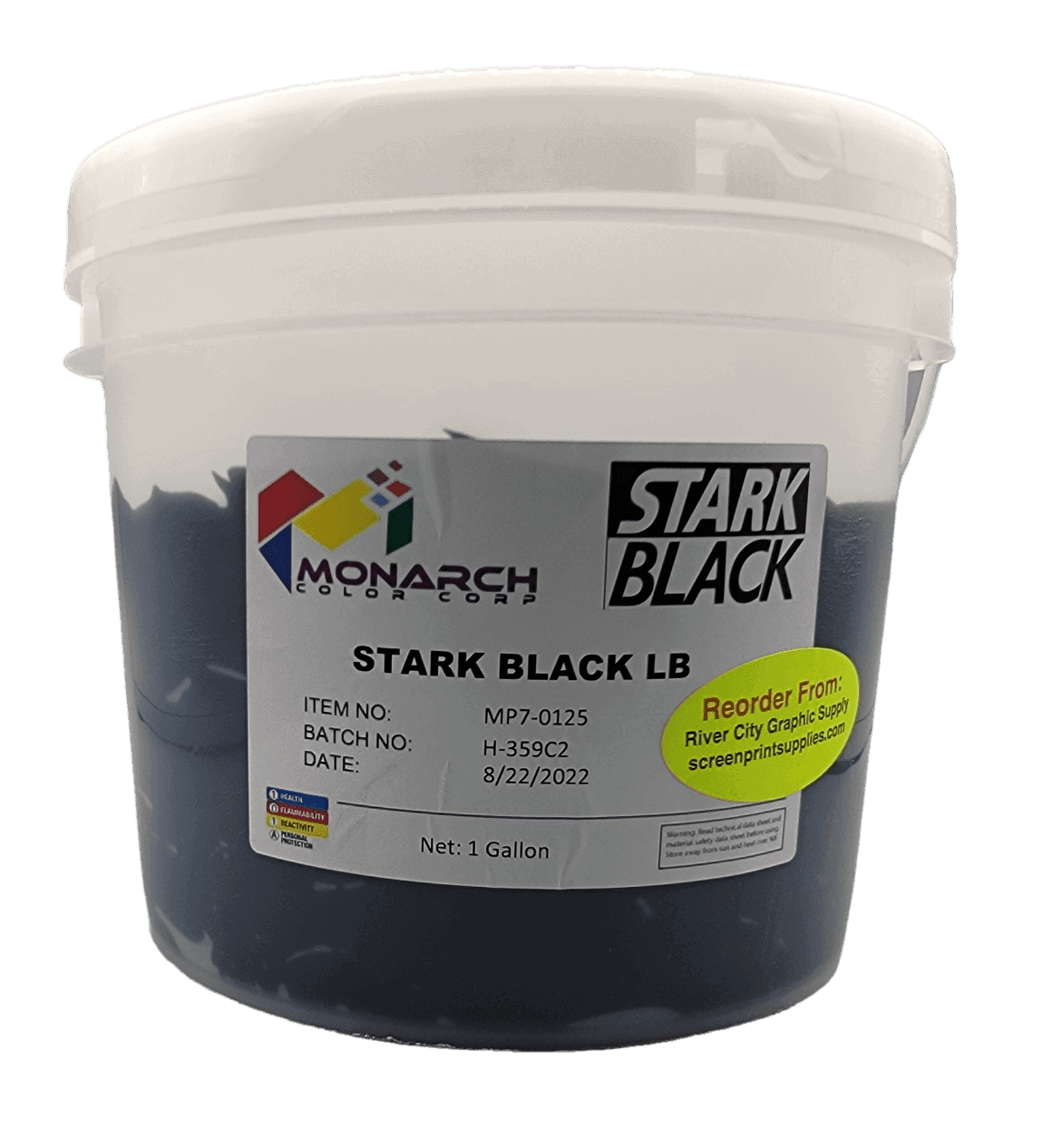 Monarch Stark Black LB - Easy Printing Plastisol Ink