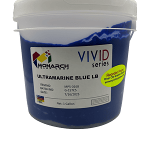 Monarch Vivid LB Ultramarine MP5-0168 Plastisol Ink – Soft and Creamy Screen Printing Ink