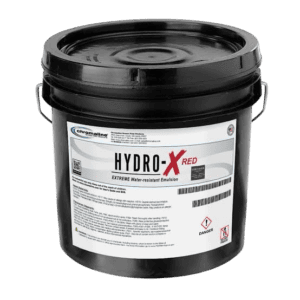 Chromaline Hydro X Red Photopolymer Screen Printing Emulsion - High-Solids, Fast-Exposure Emulsion for Plastisol, Water-Based & Discharge Inks