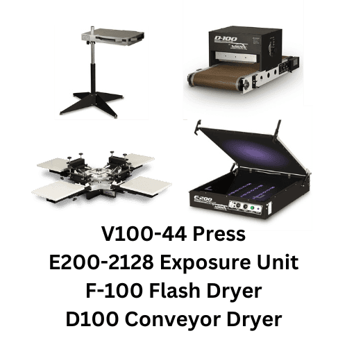 Vastex Entry Level Shop 3: The Perfect Manual Screen Printing Kit for Beginners