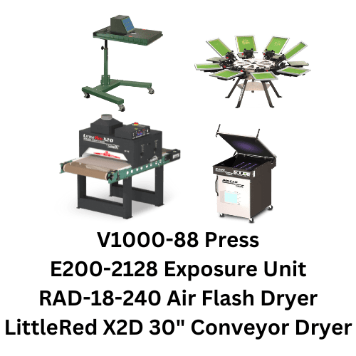 Vastex pro shop 3 screen printing