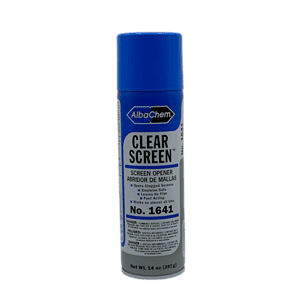 AlbaChem 1641 Clear Screen Smaller