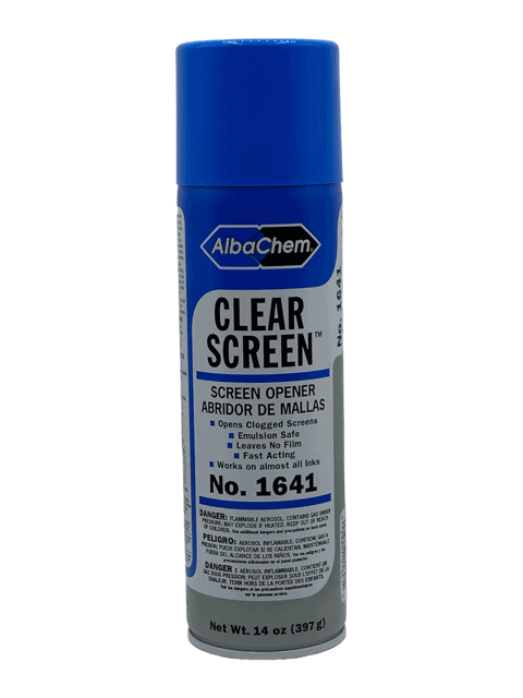 AlbaChem 1641 Clear Screen