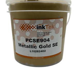 Inktek Metallic Gold Plastisol Ink – Stunning Shine & Premium Coverage