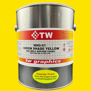 TW Graphics NXG-01 Green Shade Yellow