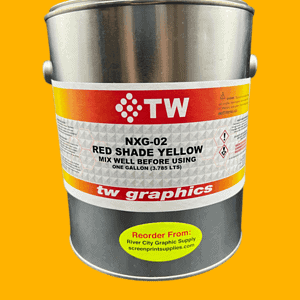 TW Graphics NXG-02 Red Shade Yellow