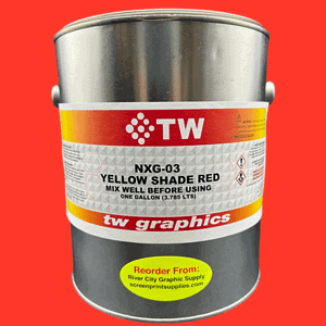 TW Graphics NXG-03 Yellow Shade Red