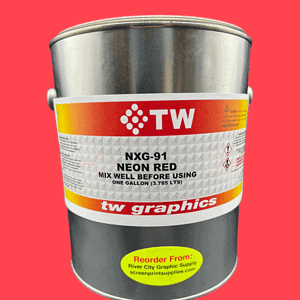 TW Graphics UV Fluorescent Colors – NXG-91 Neon Red