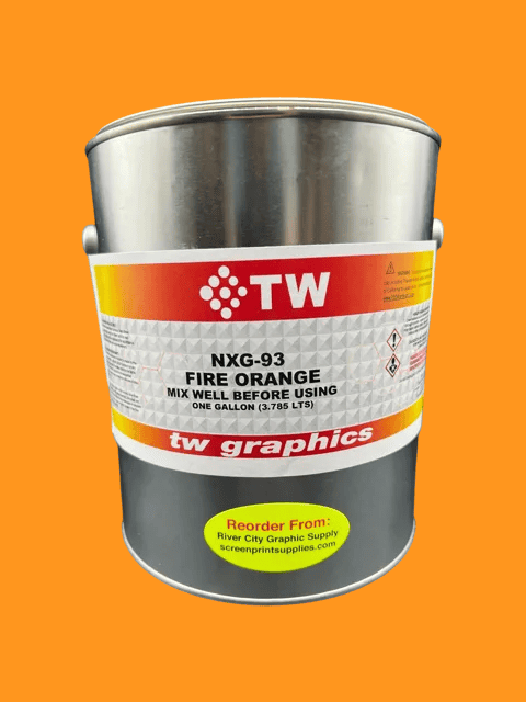 TW Graphics UV Fluorescent Colors NXG-93 Fire Orange TW Graphics UV Fluorescent Colors NXG-93 Fire Orange