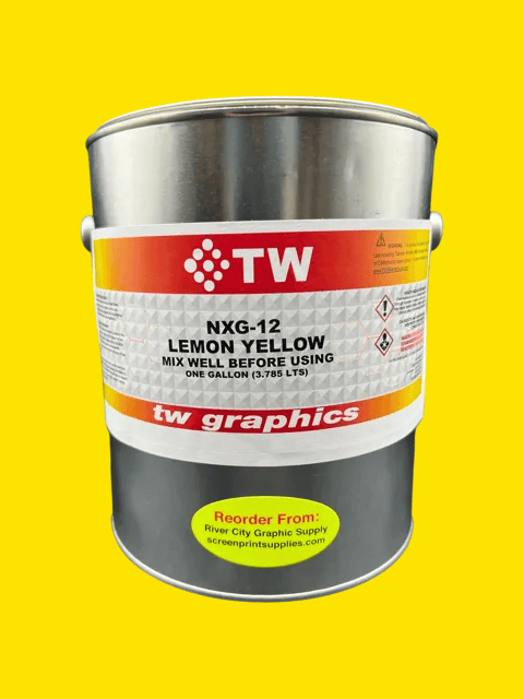 TW Graphics UV Standard Colors – NXG-12 Lemon Yellow TW Graphics UV Standard Colors – NXG-12 Lemon Yellow