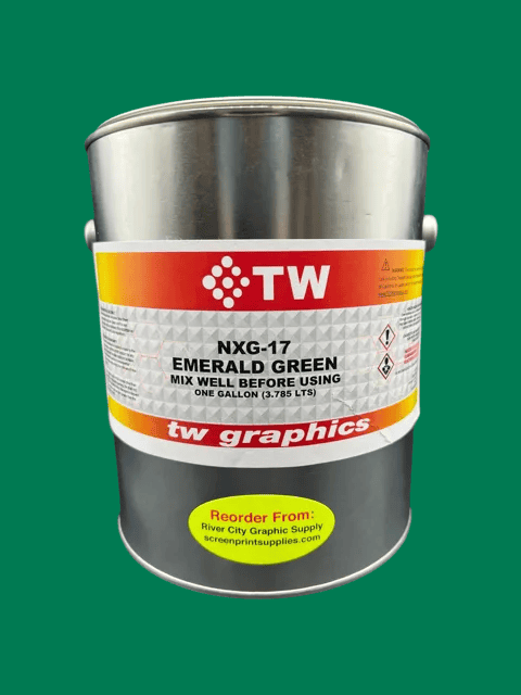 TW Graphics UV Standard Colors – NXG-17 Emerald Green TW Graphics UV Standard Colors – NXG-17 Emerald Green